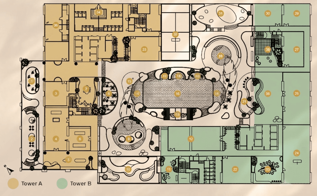 The Iconic by PGB Level 11 facilities plan