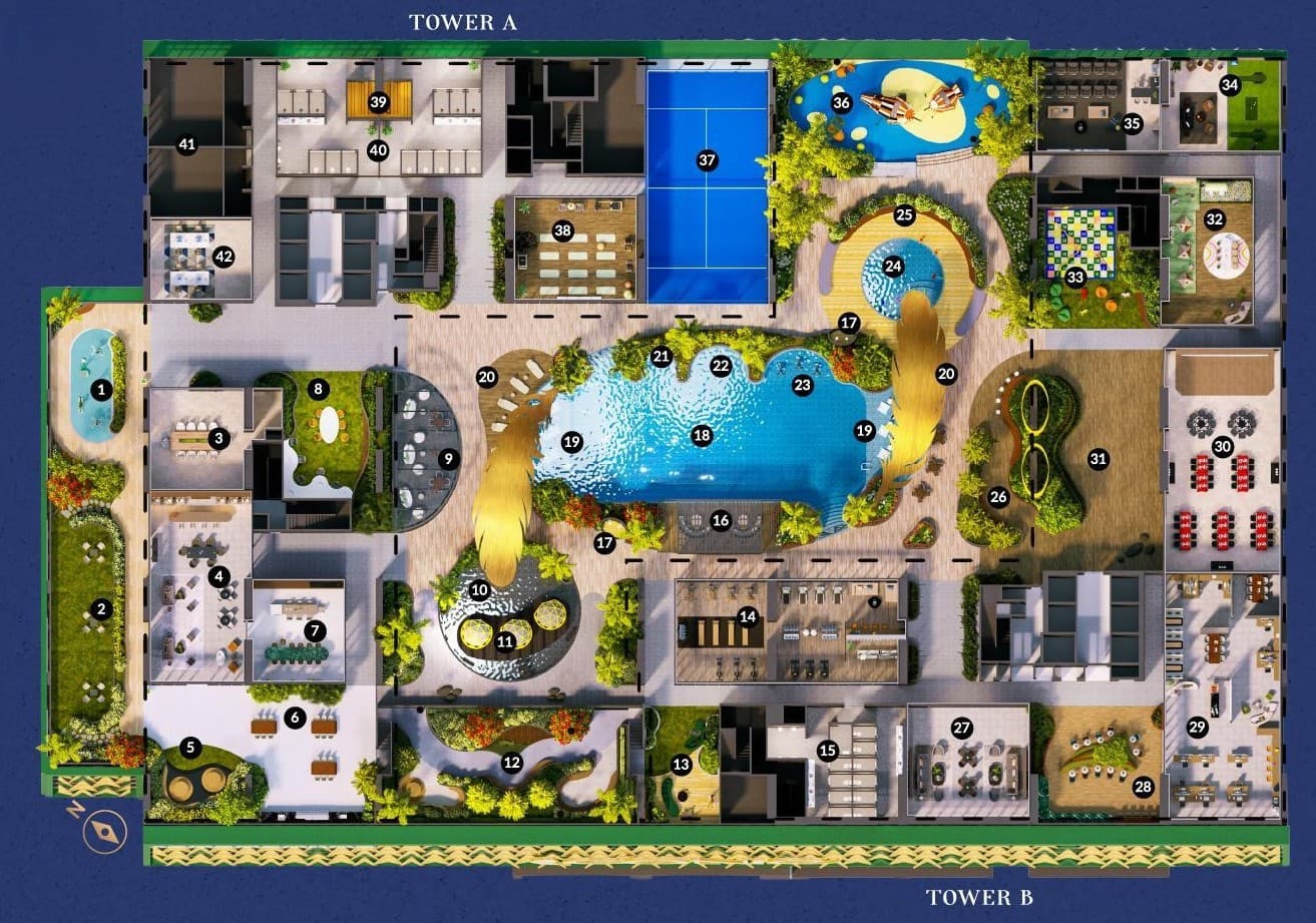 The Iconic by PGB proposed Level 11 facilities site plan