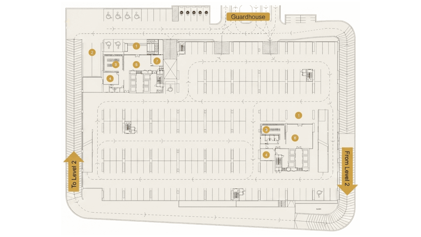 Site plan Level 1